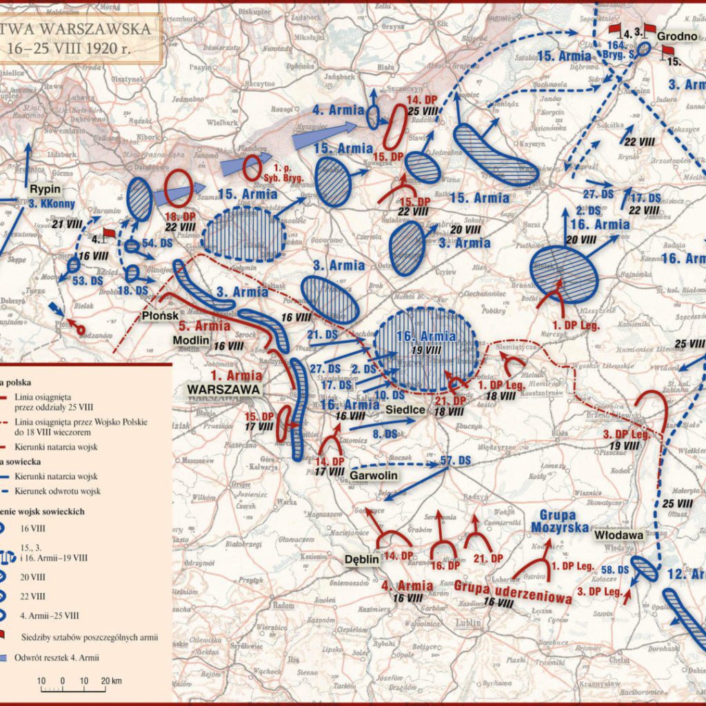 Bitwa Warszawska 16-25 sierpnia