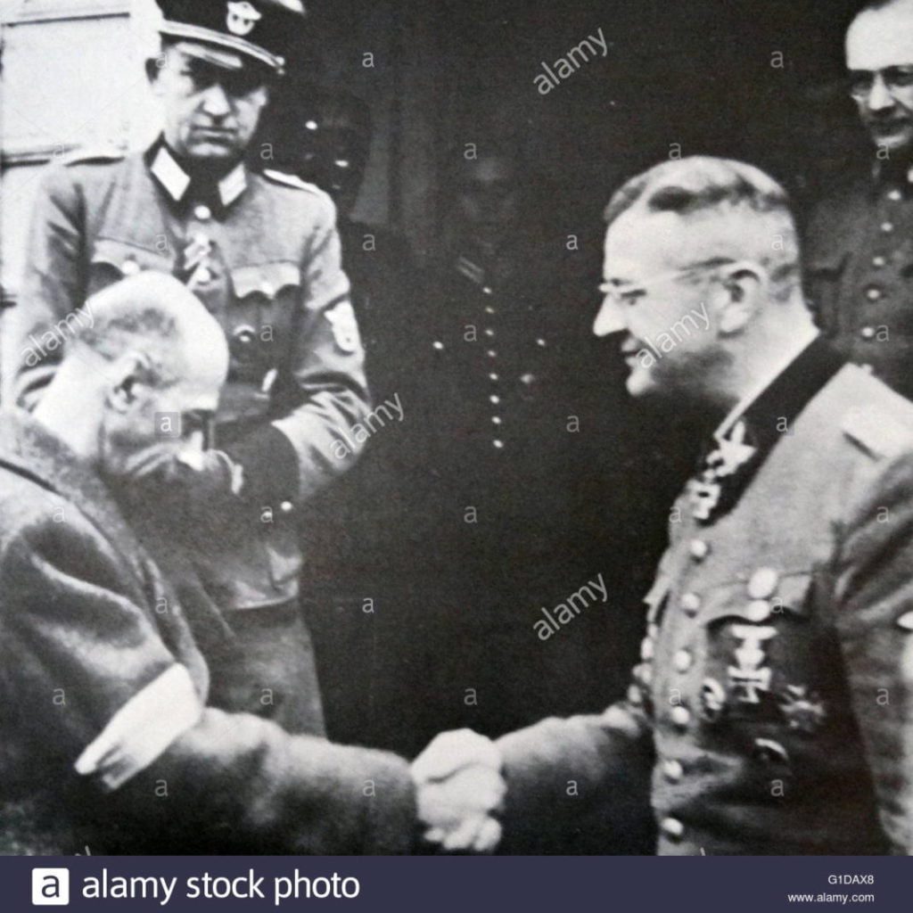 General Bór-Komorowski - koniec powstania | źródło: alamy stock photo