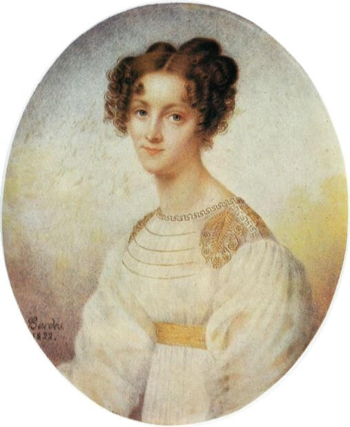 Bordes - Klaudyna z Działyńskich Potocka (1822)