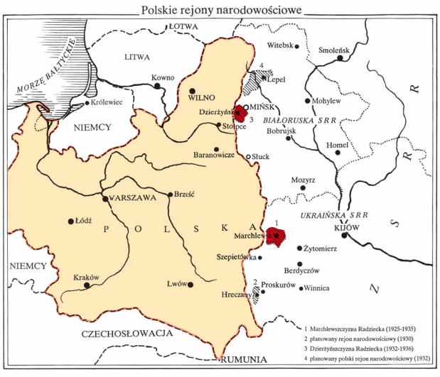 Polskie rejony narodowościowe