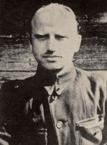 Mjr Zygmunt Szendzielarz ps. „Łupaszka” – fotografia z okresu walki w antykomunistycznym podziemiu niepodległościowym (fot. z archiwum IPN)